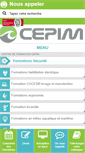 Mobile Screenshot of cepim.fr